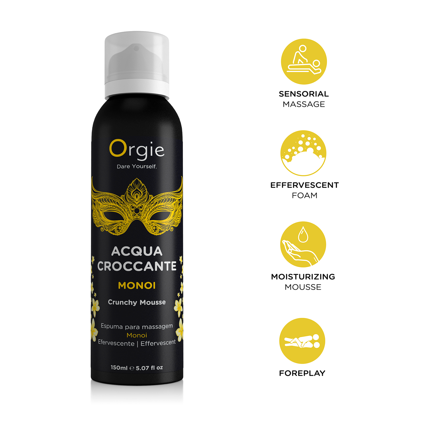 Knusprige Massage-Mousse - Acqua Croccante - Monoi
