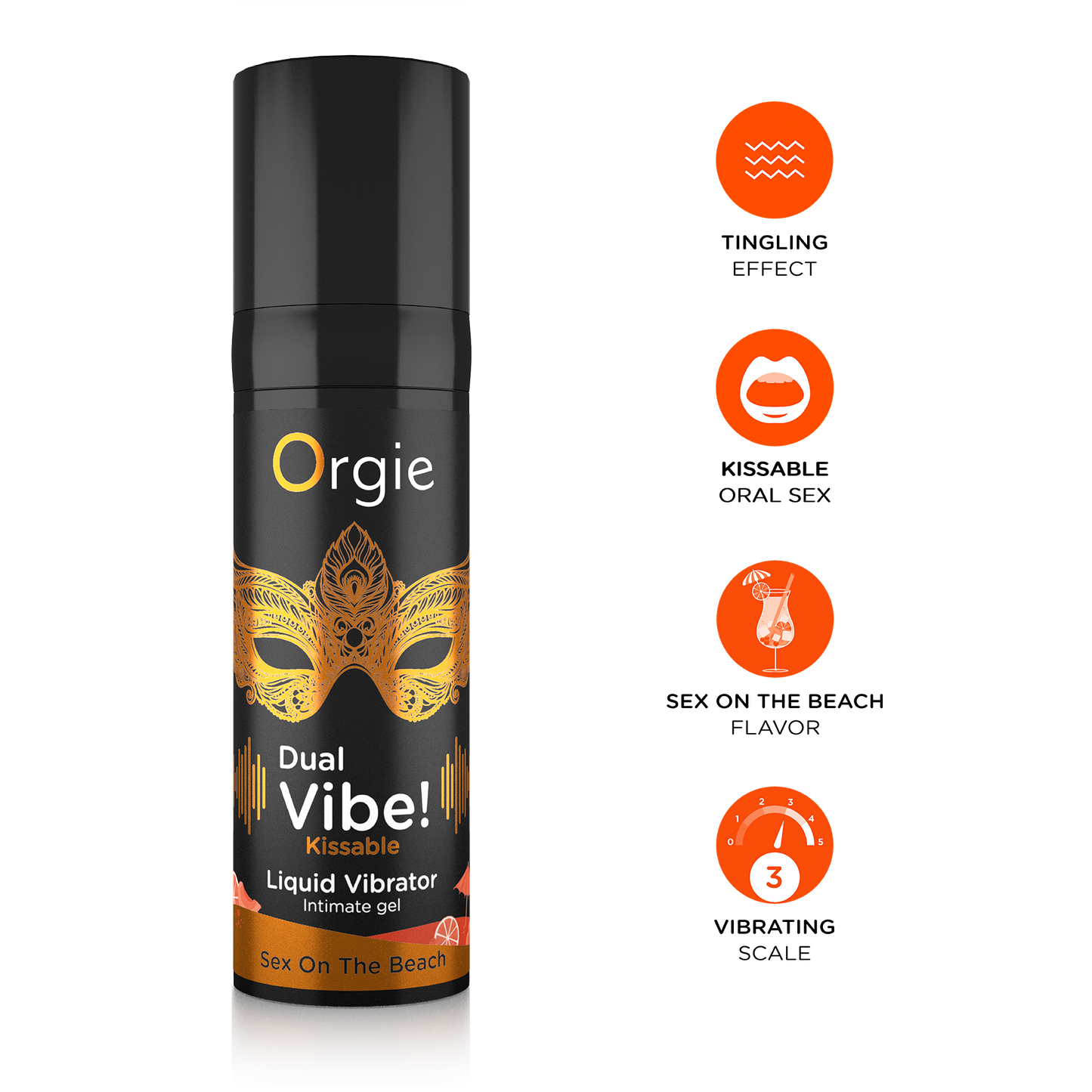 Vibrationsgel - Dual Vibe! Sex On The Beach
