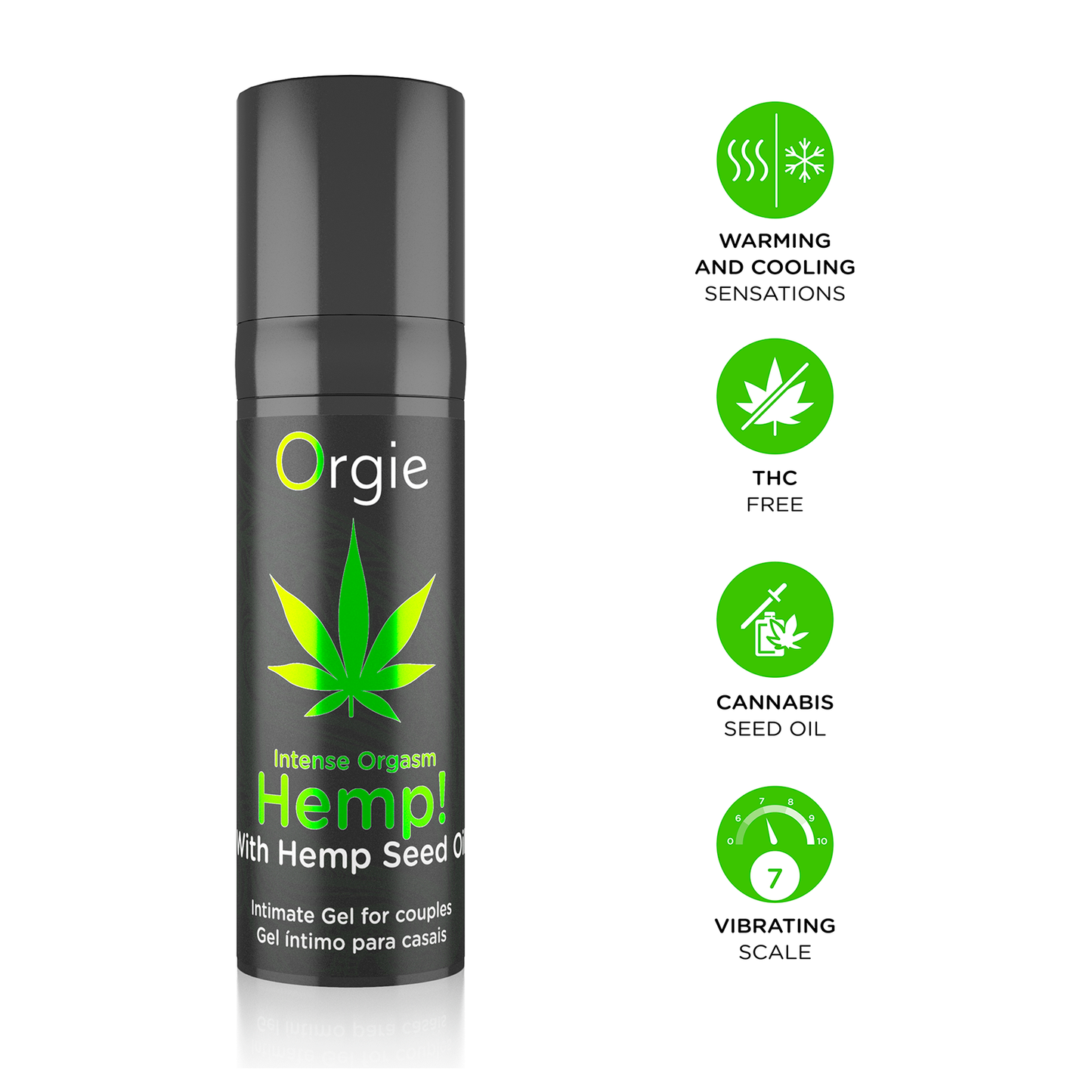 Vibrationsgel - Hemp Intense Orgasm