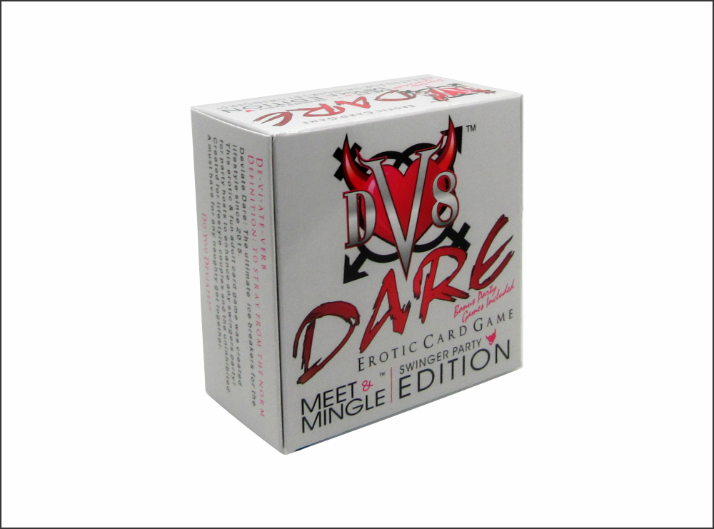 DV8 Dare Erotic Card Game - Meet & Mingle Swingers Party Edition