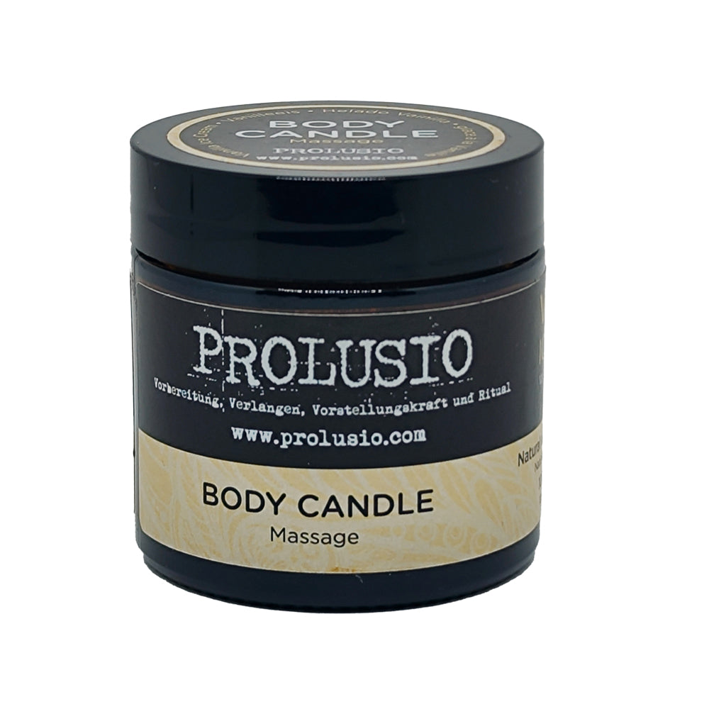 Vela de masaje Vainilla Natural