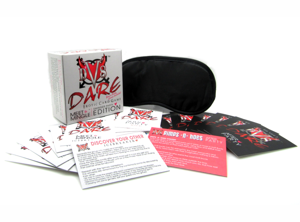 DV8 Dare Erotic Card Game - Meet &amp; Mingle Swingers Party Edition