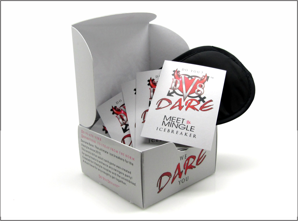 DV8 Dare Erotic Card Game - Meet &amp; Mingle Swingers Party Edition