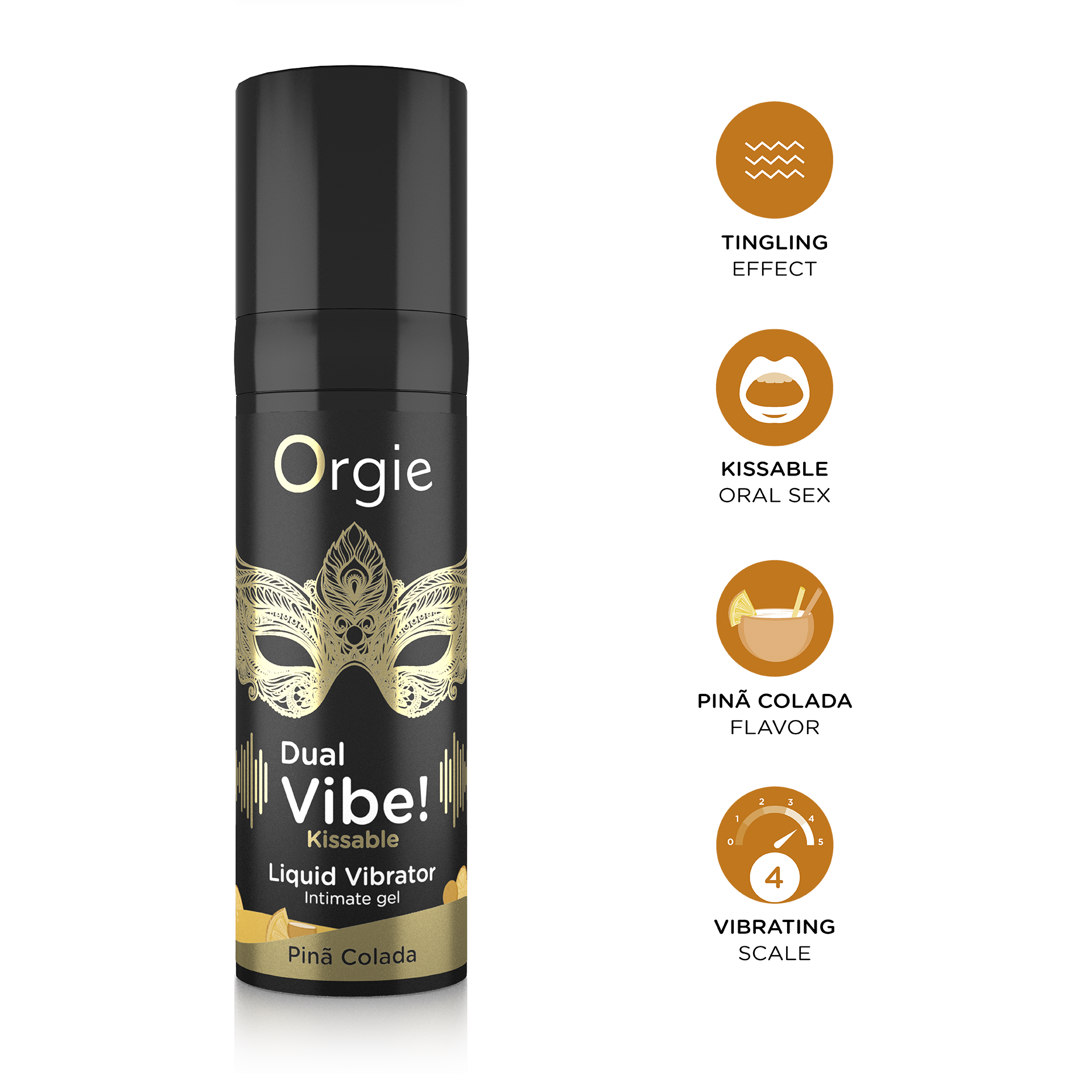 Vibration gel Dual Vibe Pina Colada
