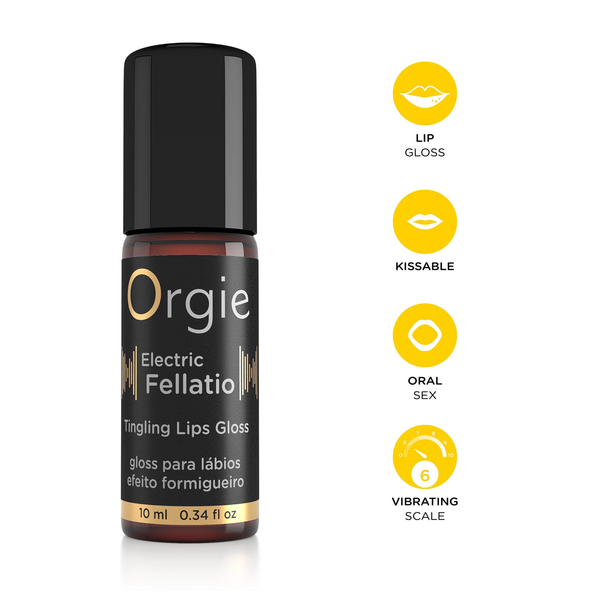 Orgie Electric Vibration Lip Gloss