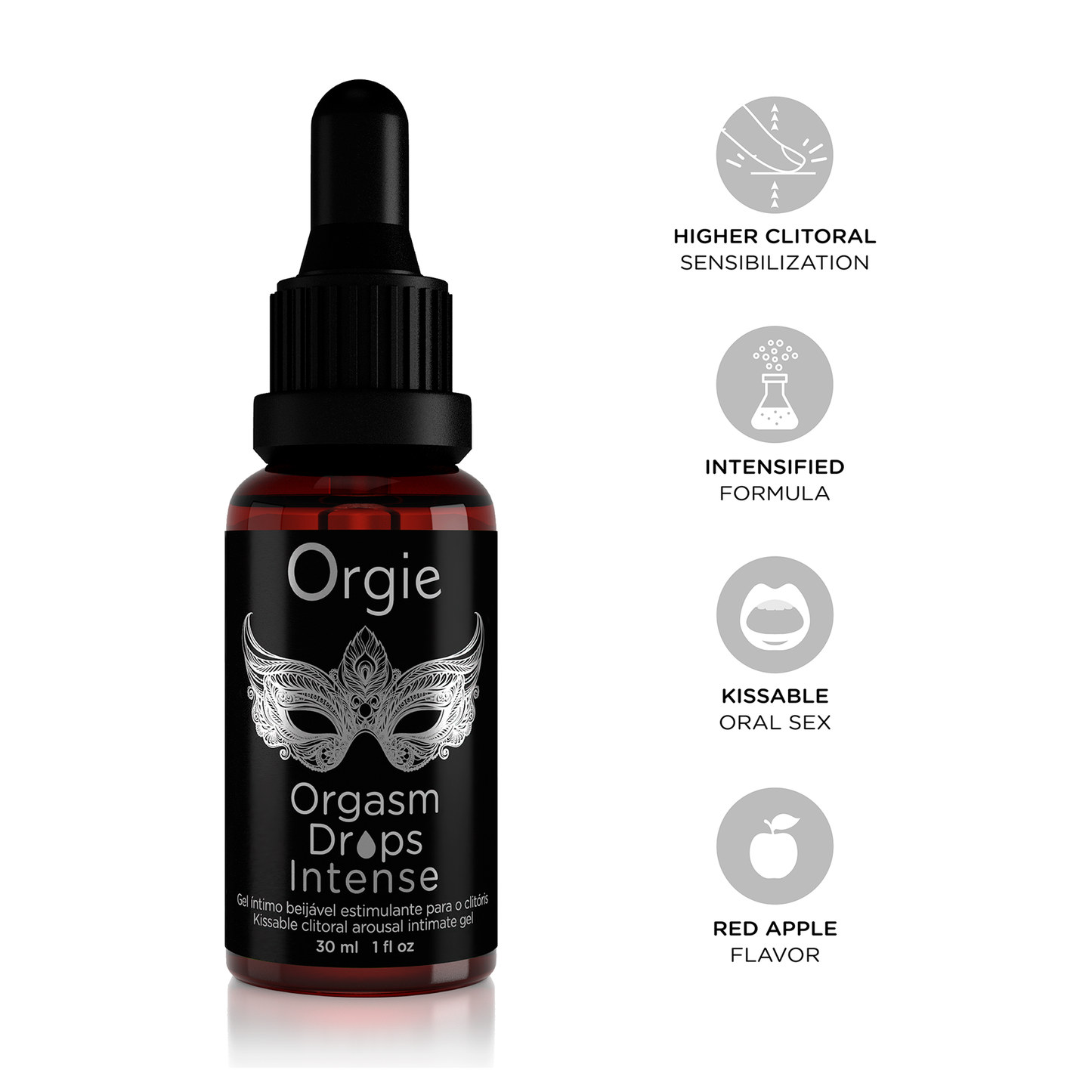 Erregungsgel - Orgasm Drops Intense